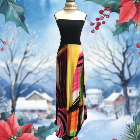 🔸IPONA COLLECTION Colorful dress🔸 - Picture 2 of 4